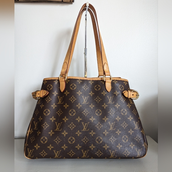 Authentic Louis Vuitton Batignolles Horizontal Monogram Canvas Shoulder Bag Tote - Picture 1 of 14